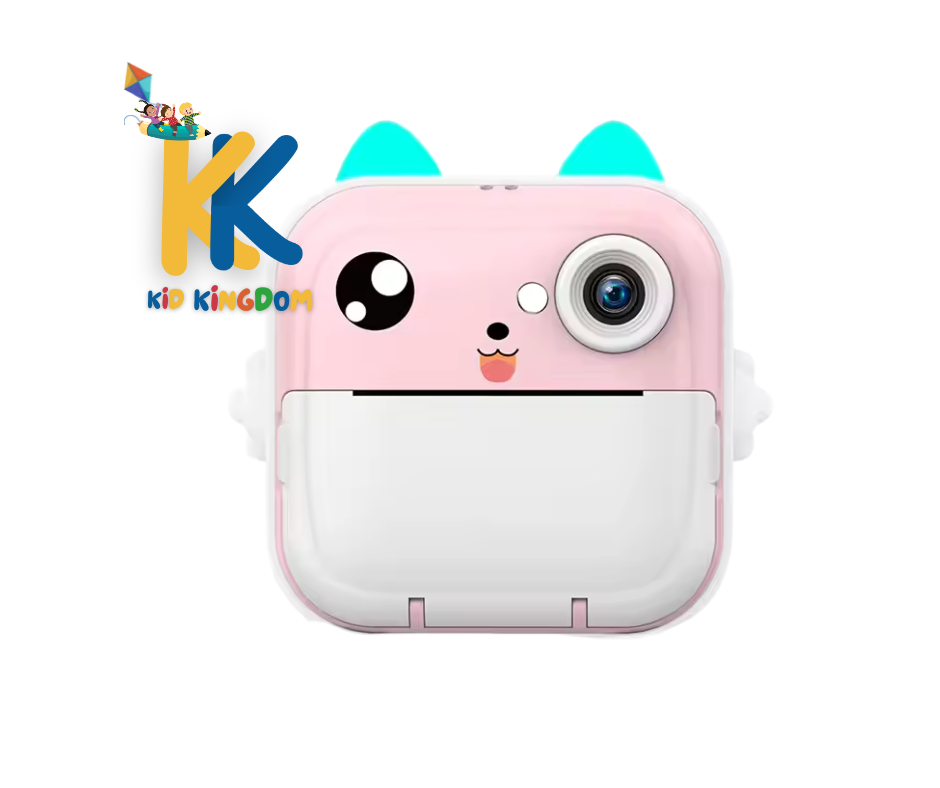 Kids Digital Camera with Instant Thermal Printer – Fun & Creative Toy for Little Photographers