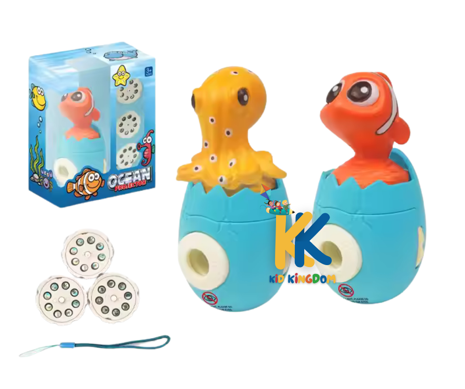 Ocean Projector Toy for Kids β Marine Light Projector with Film Reels