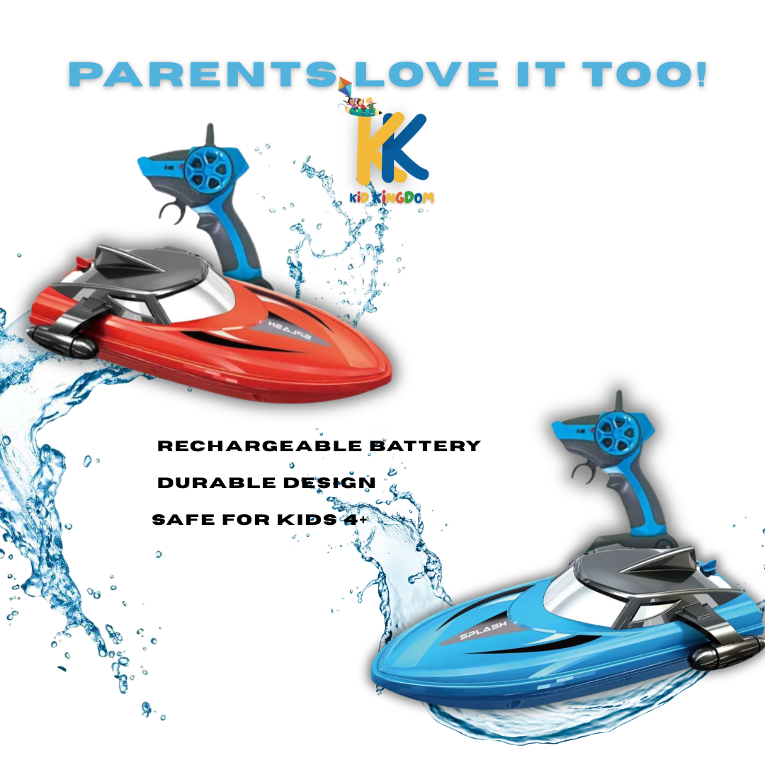 Ultimate Remote Control Boat – Fast, Waterproof & Fun for Kids
