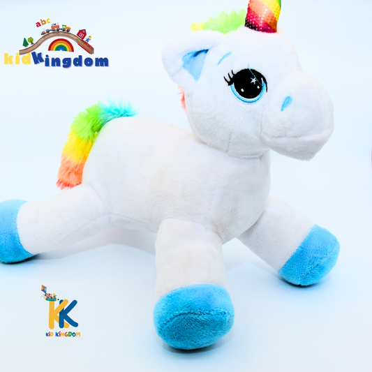 Unicorn Stuffed Animal  Soft Plush Toy | Magical Gift for Toddlers & Kids | Kid Kingdom