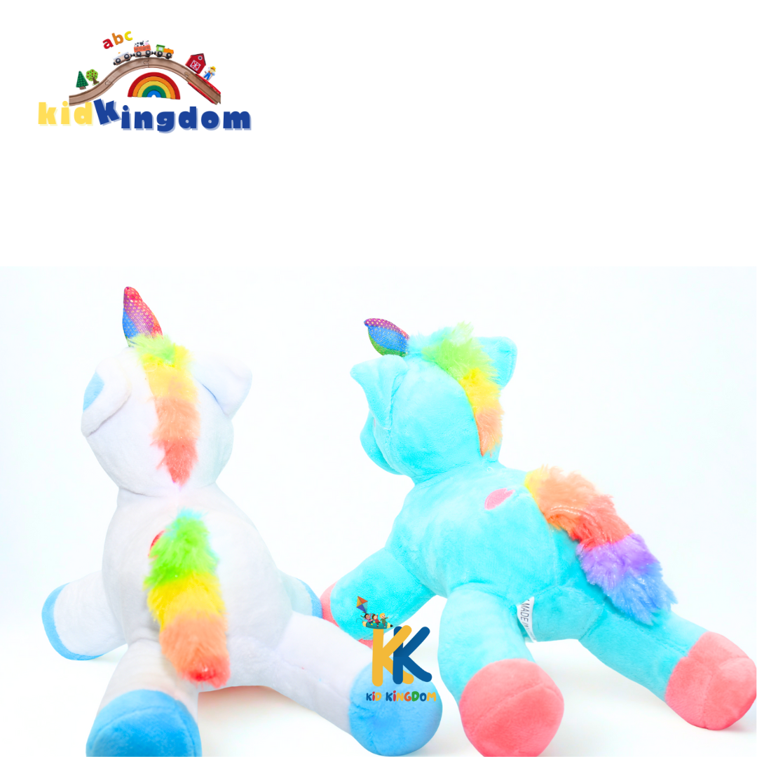 Unicorn Stuffed Animal  Soft Plush Toy | Magical Gift for Toddlers & Kids | Kid Kingdom