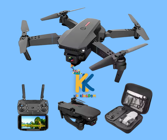 Foldable Drone Toy with Camera – Phone Connect & Easy Controls for Kids