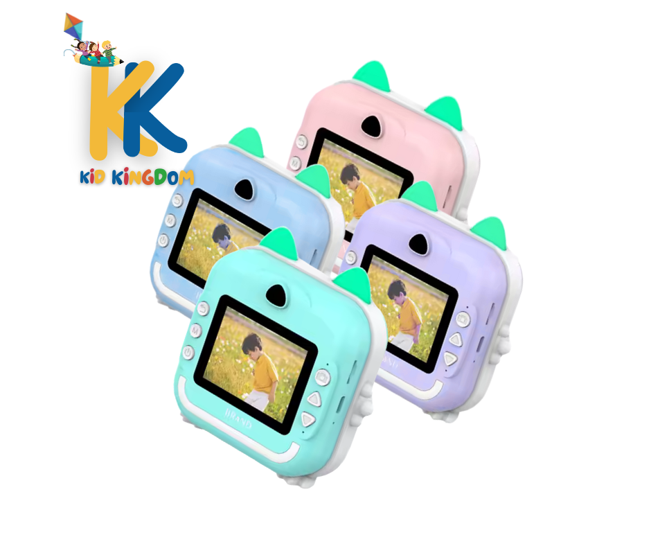 Kids Digital Camera with Instant Thermal Printer – Fun & Creative Toy for Little Photographers