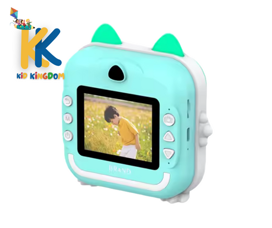 Kids Digital Camera with Instant Thermal Printer – Fun & Creative Toy for Little Photographers