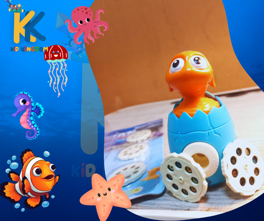 Ocean Projector Toy for Kids – Marine Light Projector with Film Reels