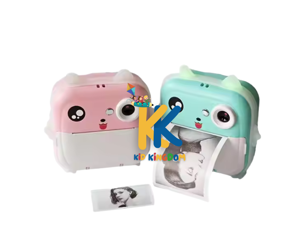 Kids Digital Camera with Instant Thermal Printer – Fun & Creative Toy for Little Photographers