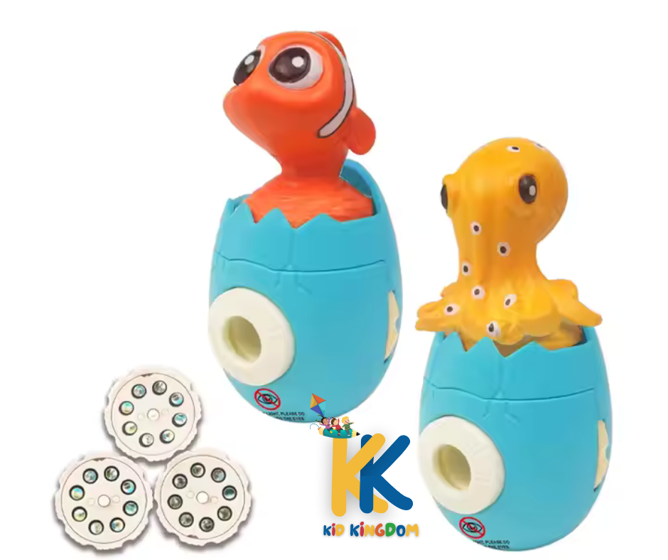 Ocean Projector Toy for Kids – Marine Light Projector with Film Reels