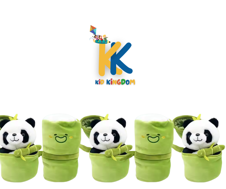 Hidden Panda Plush Toy – Pop-Out Bamboo Friend