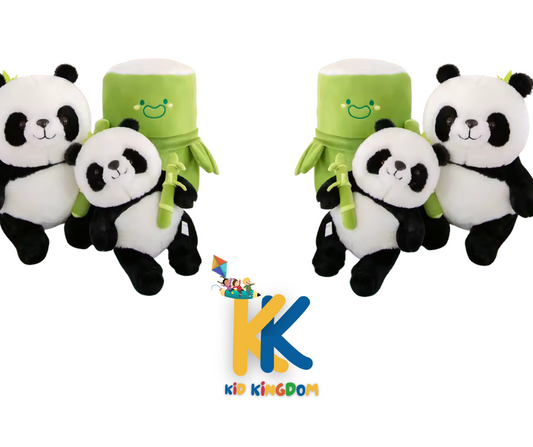 Hidden Panda Plush Toy – Pop-Out Bamboo Friend