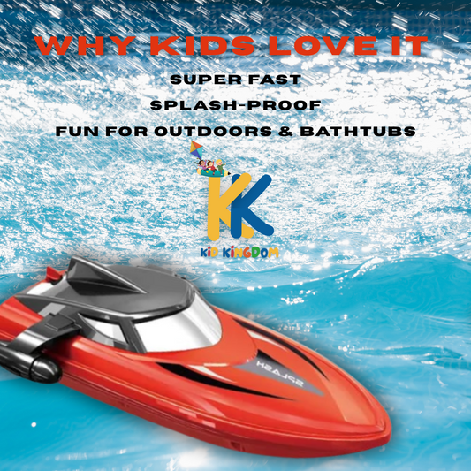Ultimate Remote Control Boat – Fast, Waterproof & Fun for Kids