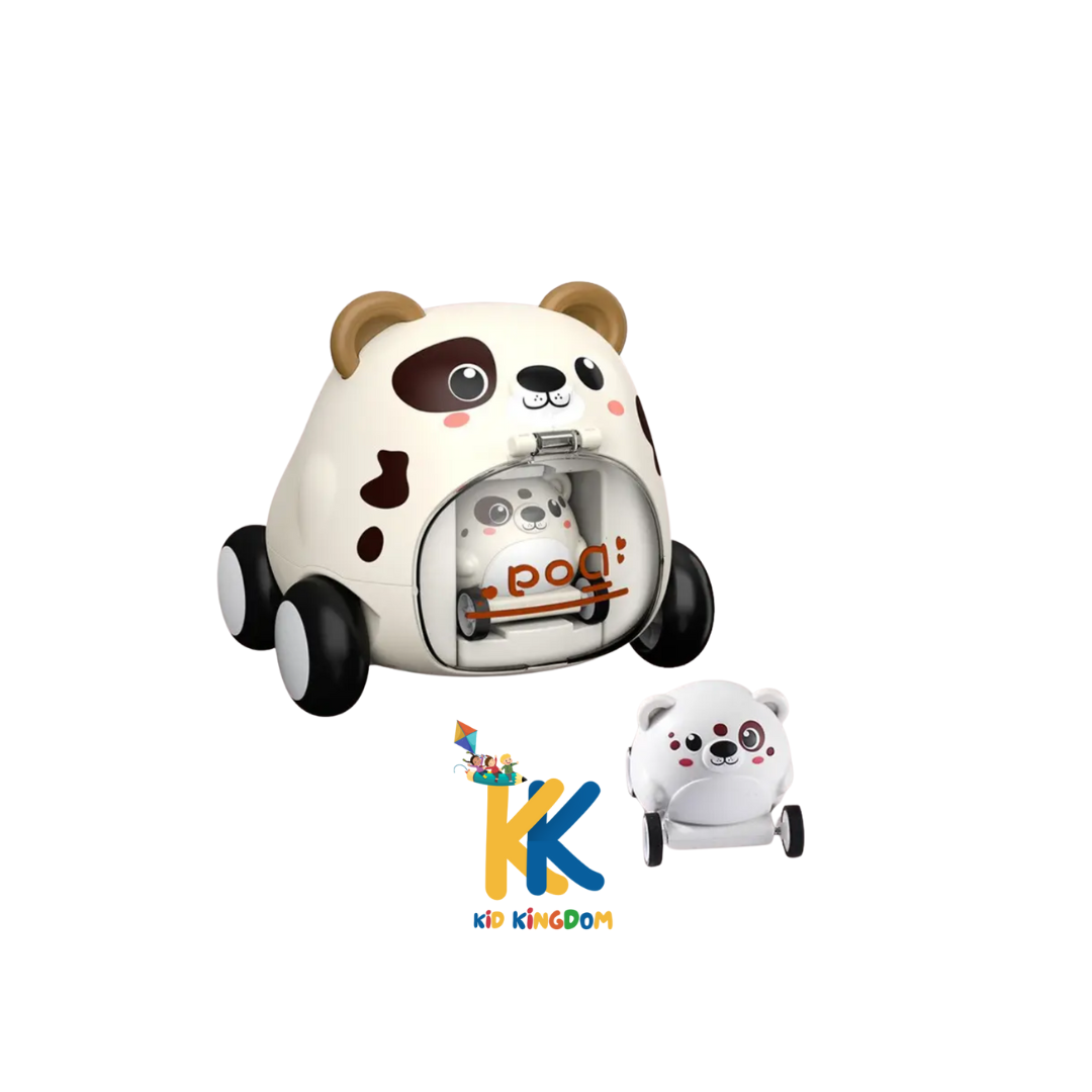 Animal Fun Shooting Car – Surprise Puppy & Tiger Cub Toy