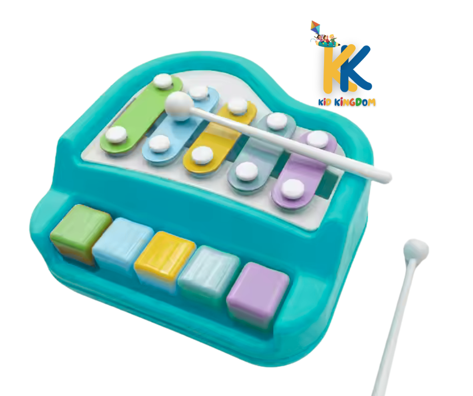 2-in-1 Xylophone Piano Toy – Musical Keyboard for Toddlers