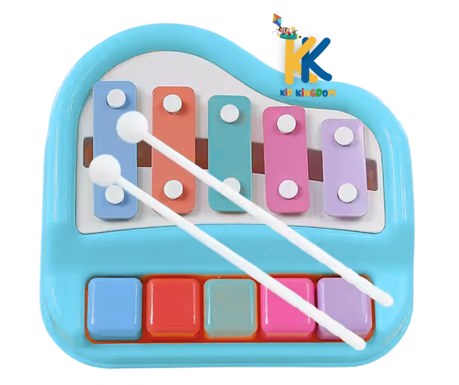 2-in-1 Xylophone Piano Toy – Musical Keyboard for Toddlers