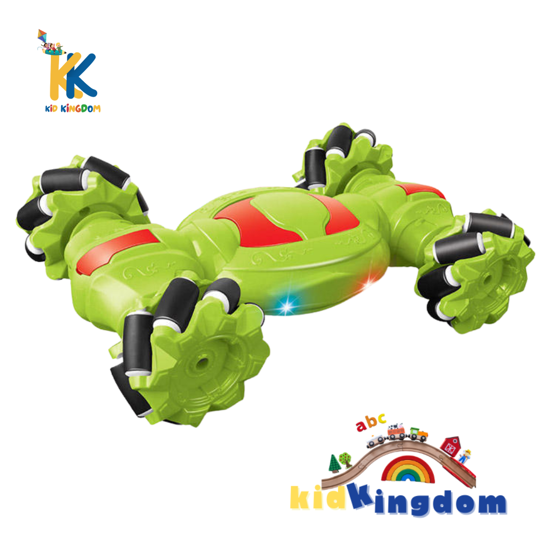 Watch Control RC Stunt Racing Car – 360° Rotating & Drift Toy Car for Kids