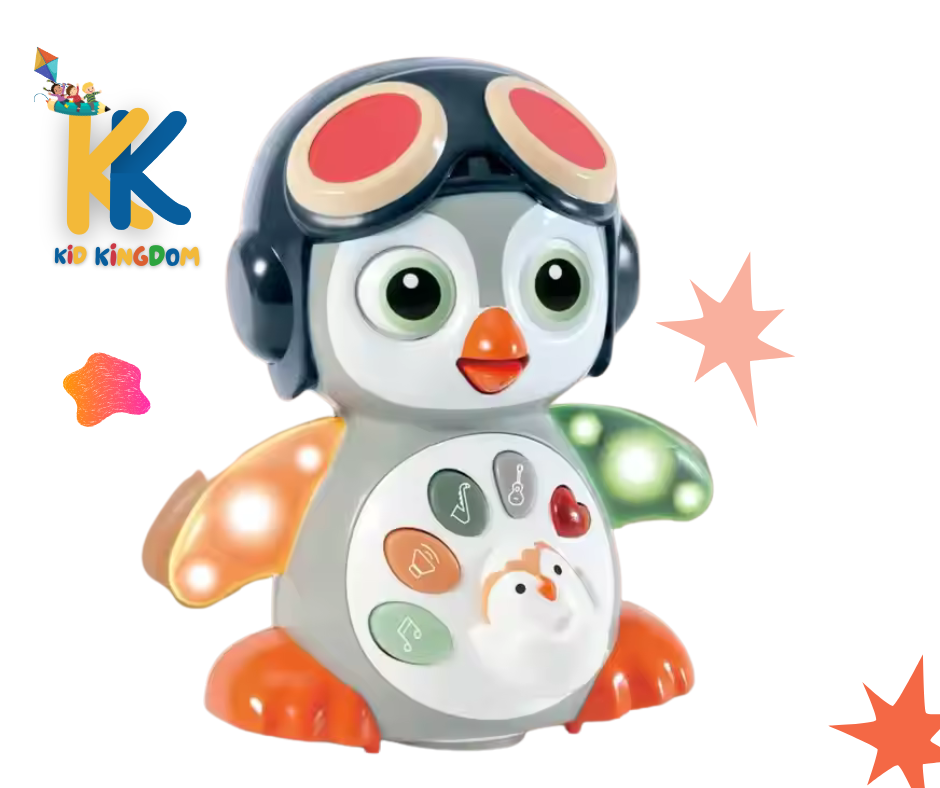 Rocking Penguin Musical Toy – Dancing Light & Sound Toy for Kids