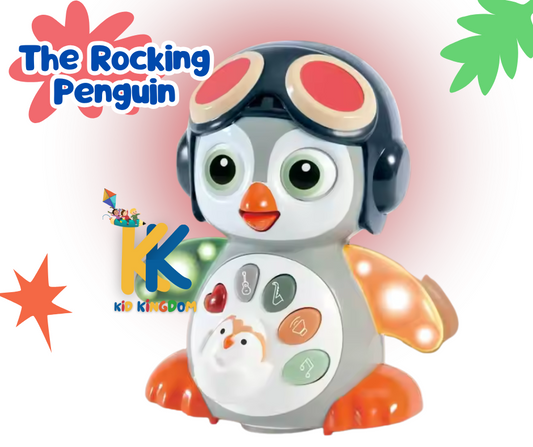 Rocking Penguin Musical Toy – Dancing Light & Sound Toy for Kids