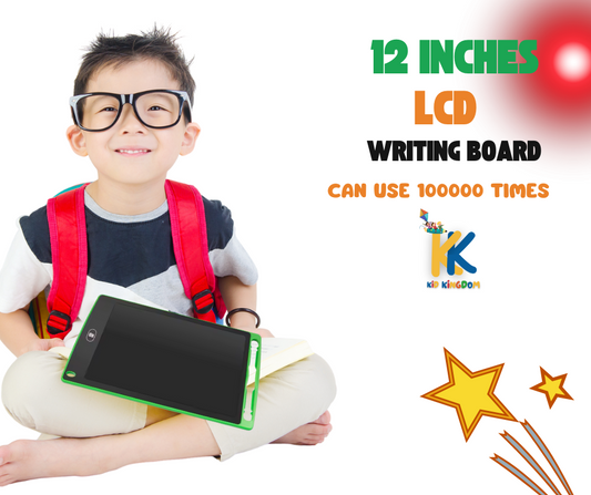 LCD Writing Tablet for Kids – Reusable Digital Drawing & Writing Board