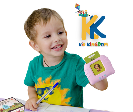 Flashcard Reader Game for Kids – Rechargeable Learning Toy with 300 Cards
