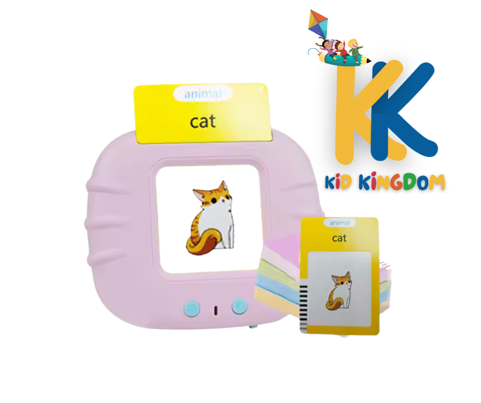 Flashcard Reader Game for Kids – Rechargeable Learning Toy with 300 Cards