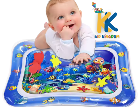 Inflatable Tummy Time Water Mat for Babies and Toddlers – Fun Sensory Play Mat