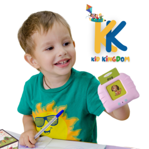 Flashcard Reader Game for Kids – Rechargeable Learning Toy with 300 Cards