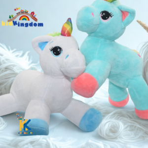 12-Inch Rainbow Unicorn Plush Toy – Soft & Safe Stuffed Animal for Babies & Kids