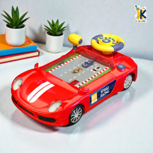 Kids Speed Racing Car Steering Wheel Toy - Interactive Driving Simulator Game for Children