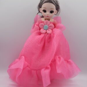 Elegant Princess Fashion Doll Posable Doll with Sparkly Gala Dress & Accessories