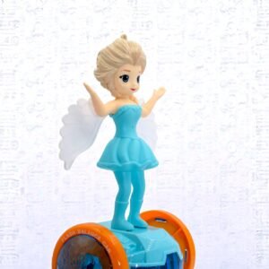 Dancing Ice Queen Balance Car – Interactive Musical Doll with 3D Flashing Lights & 360° Rotating Action