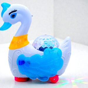 nteractive Musical Swan Toy – Elegant 3D LED Light-Up Duck Toy with Automatic Movement & Sound Effects