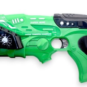 Avengers Super Hero Powerful Blaster Gun – Interactive Green Combat Toy with Lights & Sound for Kids