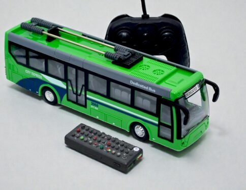 High-Speed Remote Control City Express Bus – Large RC Dedicated Bus Toy with LED Lights & Realistic Sounds