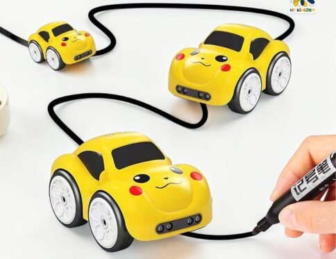 Interactive Sensor Car – Remote Control Induction Toy with Line Following & Obstacle Avoidance Modes