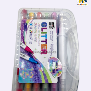 Weibo 12 Piece Colorful Glitter Pens