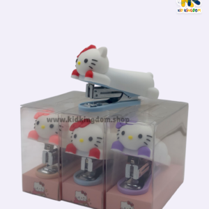 Cute Cartoon Mini Stapler Keyring Set