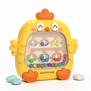 Preschool early learning math puzzle for fine motor development and concentration