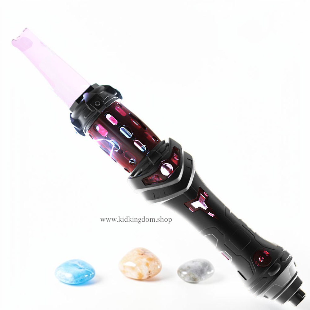 Retractable blue light sword extending up to 70cm with sound effects and Type-C charging