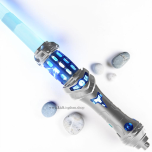 Kids rechargeable telescopic LED lightsaber light sword toy by Kid Kingdom