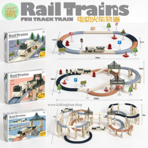 Multi level train track building set price in Pakistan Kid Kingdom Shop