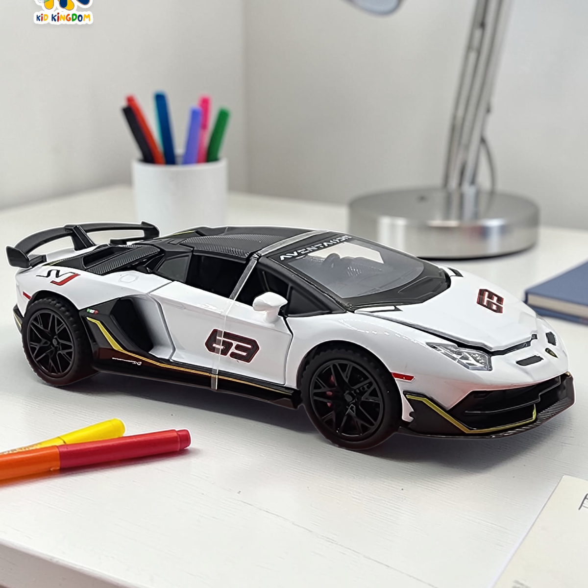 Lamborghini Aventador SVJ 63 1:32 Diecast Metal Car