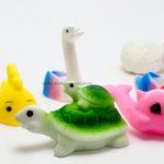 Kids Floating Soft Rubber Bath & Water Toy Set