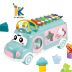 3-in-1 Xylophone Puzzle Bus
