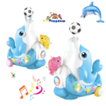 Magic Dolphin Balancing Ball Toy with Lights & Music