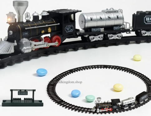 Kids High-Class Express Steam Train Track Set