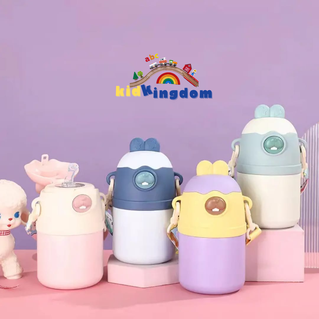 Steel Rabbit Shaped Bunny Bottle (Hot & Cold)