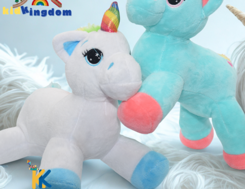 12-Inch Rainbow Unicorn Plush Toy