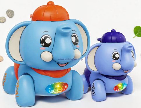 Interactive Musical Walking Elephant Toy