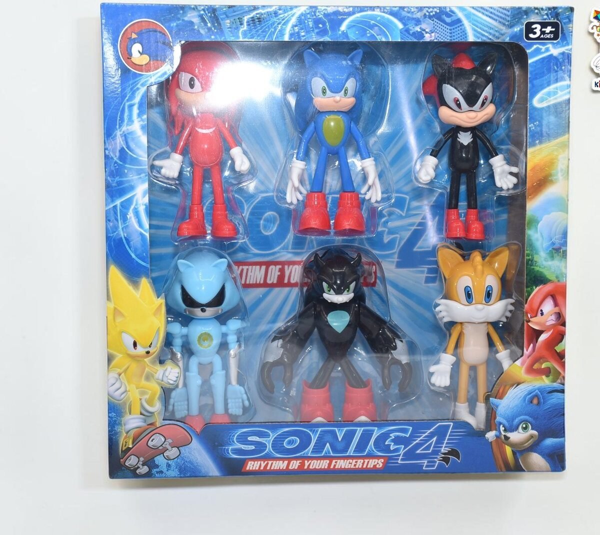 Sonic the Hedgehog 6-Piece Deluxe Action set