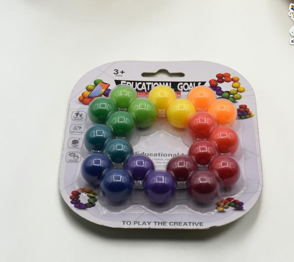 Rainbow Sensory Fidget Ball