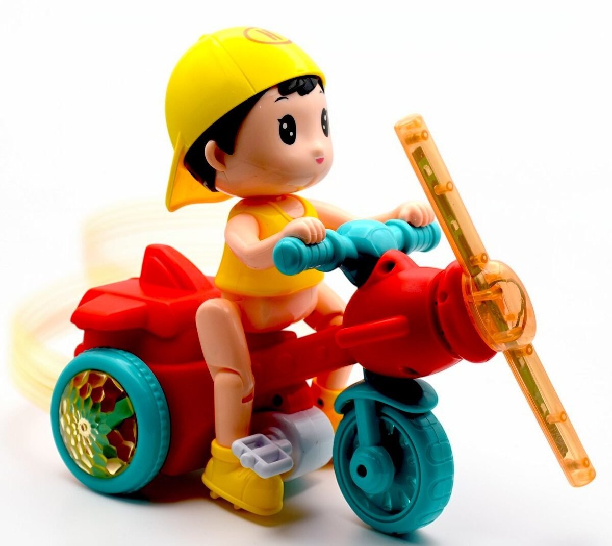 Interactive Stunt Tricycle Boy